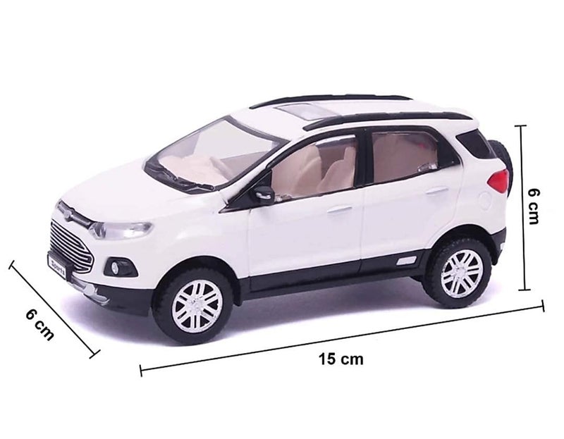 CENTY Toys Sports Echo White SUV - Pull Back Action Toy Car for Kids - Image 4