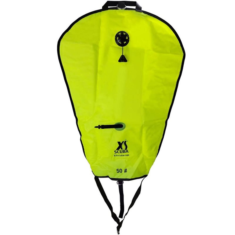 XS Scuba Deluxe 50 Pound Lift Bag (Yellow) - Image 1