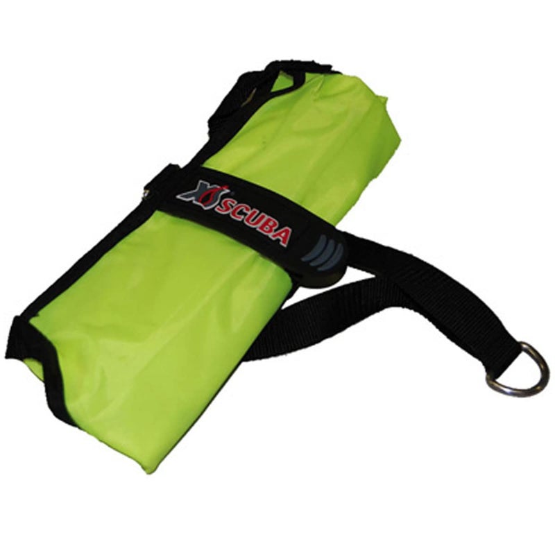 XS Scuba Deluxe 50 Pound Lift Bag (Yellow) - Image 5