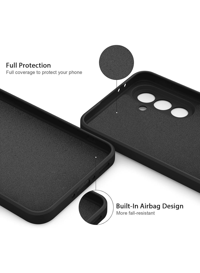 YJS Samsung Galaxy A36 Case Cover Soft Silicone Slim Thin Protective Phone Case with Microfiber Lining Shockproof Protective Cover For Samsung Galaxy A36 6.7-inch - Image 5