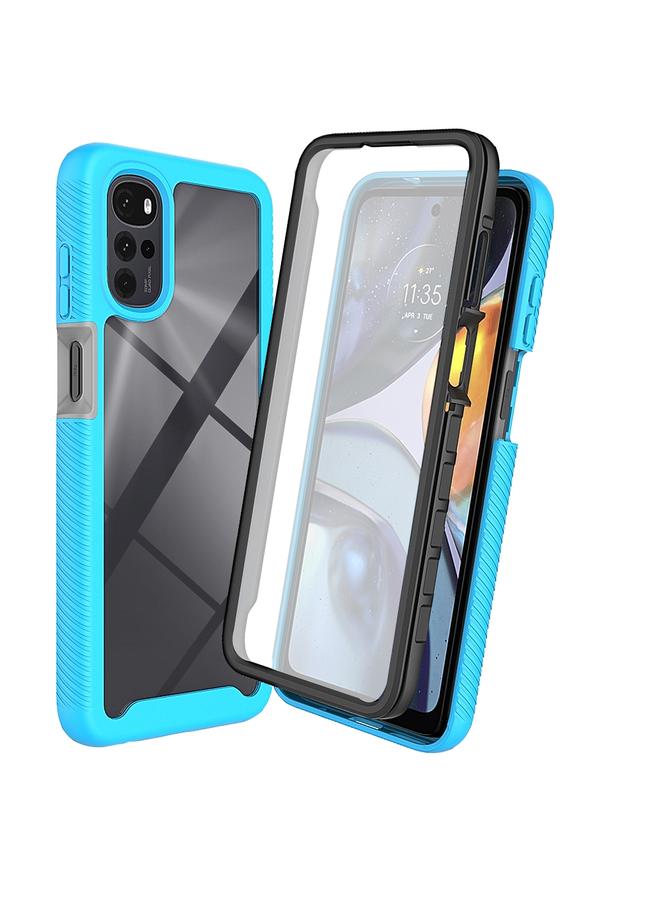 erorex Case For Motorola Moto G22 / E32 Starry Sky Full Body Hybrid Shockproof Phone Case - Image 1