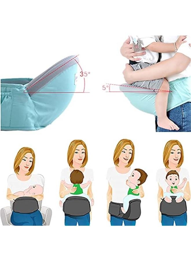 Gonice Baby Hip Seat Carrier Adjustable Lightweight Toddler Waist Stool Seat Carrier  - Image 3