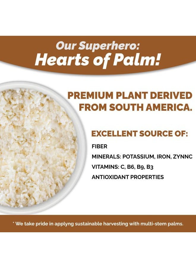 PALMINI Rice | Low-Carb, Low-Calorie Hearts of Palm Rice | Keto, Gluten Free, Vegan, Non-GMO, Healthy | As seen on Shark Tank | (12 Ounces Pouches - Pack of 1) - Image 5