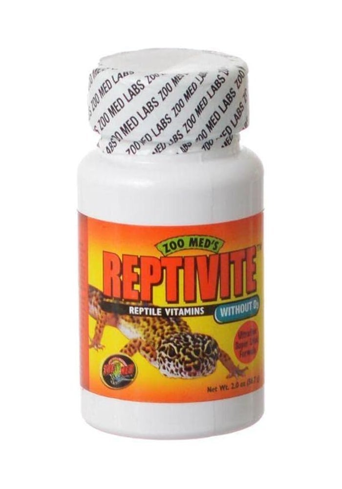 Zoo Med Reptivite Reptile Vitamins Without D3 - 8oz - Image 2