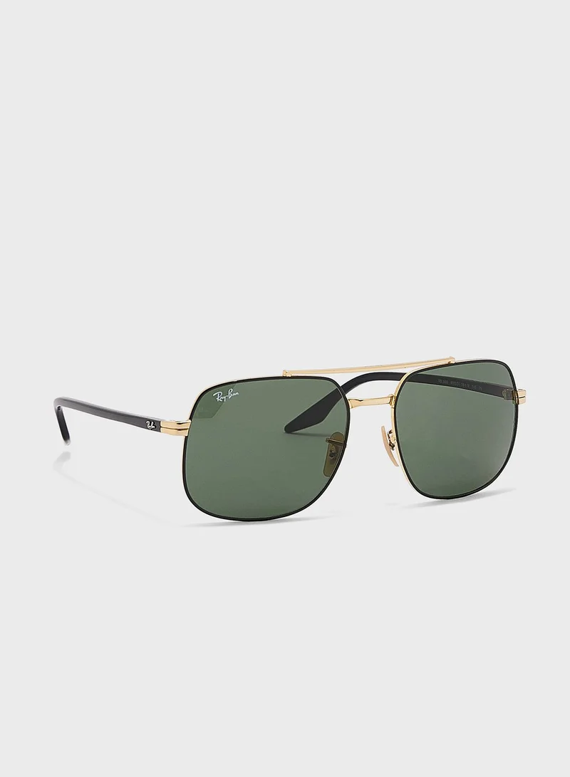 Ray-Ban 0Rb3699 Aviator Sunglasses