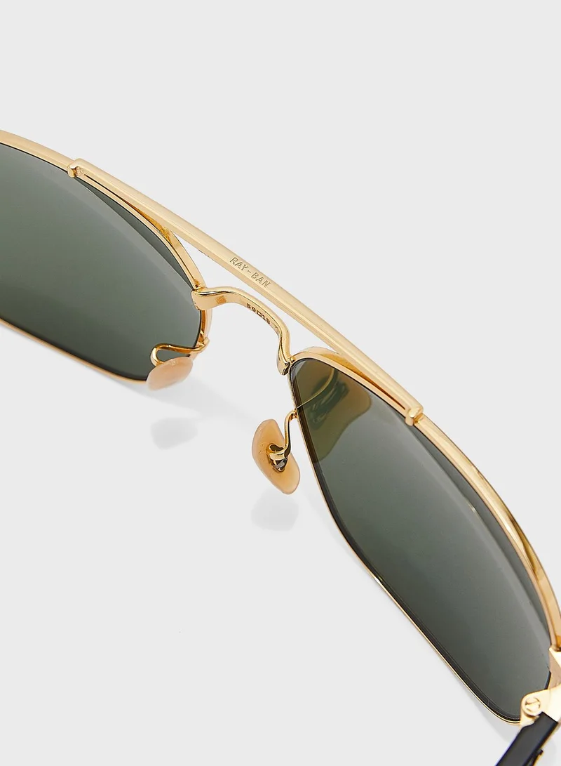Ray-Ban 0Rb3699 Aviator Sunglasses