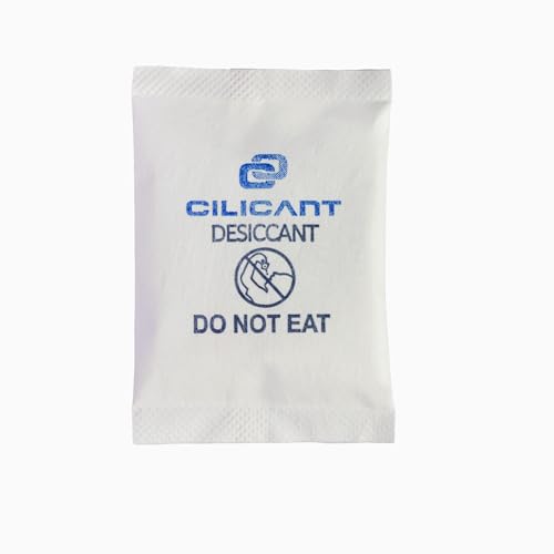 CILICAnT 5 Gram 200 Pcs Premium Silica Gel White Packets Desiccant Dehumidifiers, Silica Gel Packs for Moisture Absorption (5 Gram X 200 Pcs = 1 Kg) - Image 2