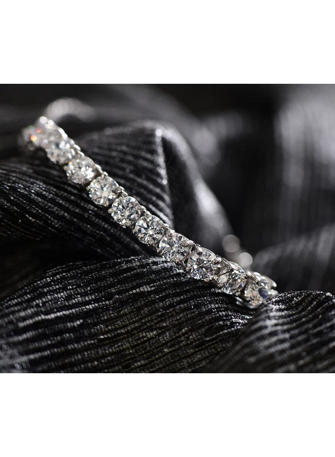 CLARA كلارا مصنوعة من زركونيا سويسرية فضة استرلينية 925 سوار سينا المنفرد هدية للنساء والفتيات - Image 2