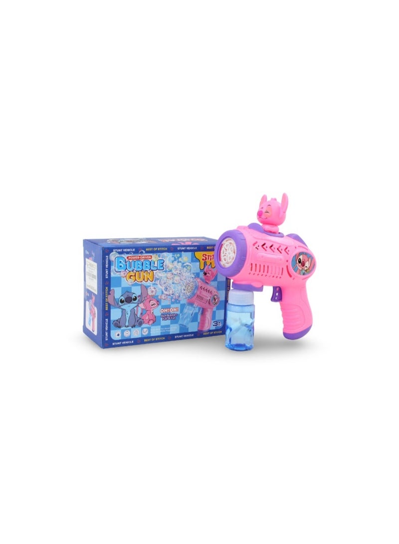 Prime Stitch Bubble Gun – Pink - Image 1