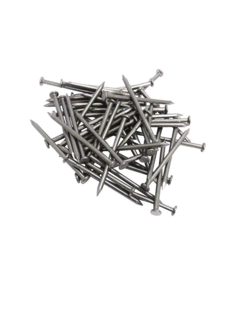 High Strength Round Head Nails For Carpentry Hardware Electrical Etc (50, 2 1/2 inch) - Image 3