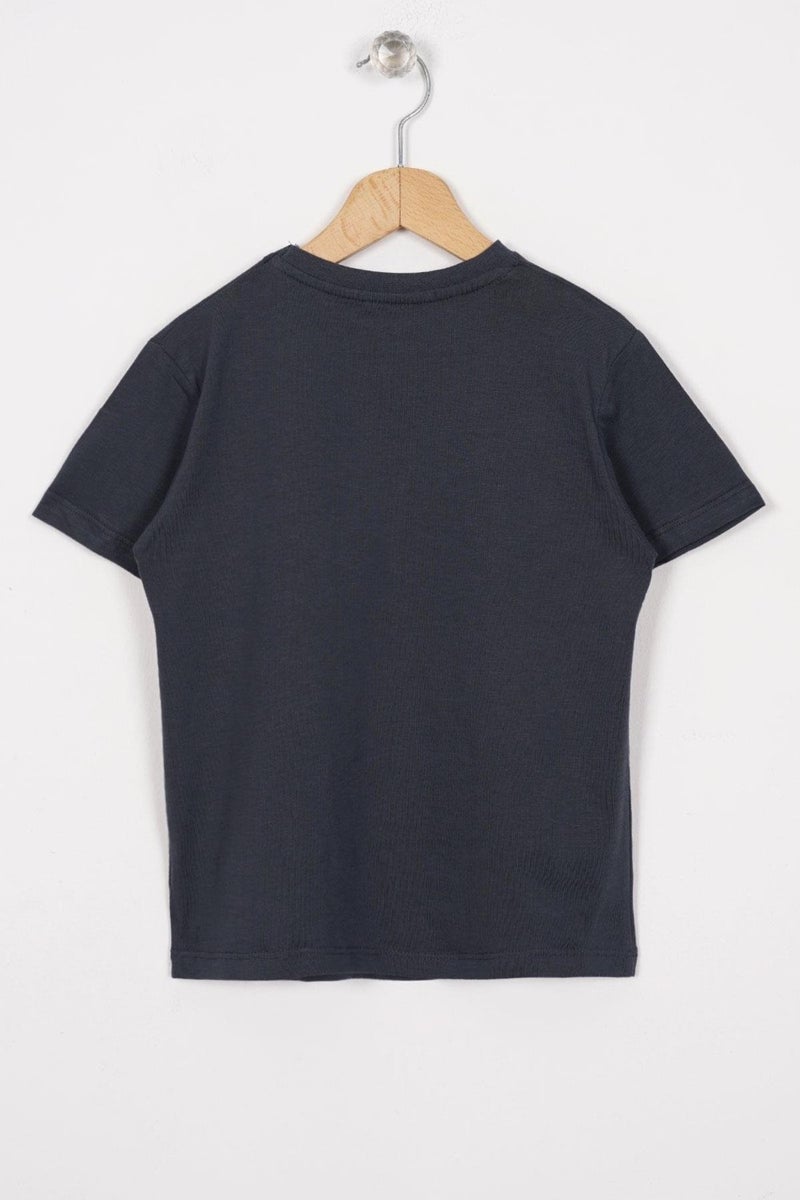 Zepkids Game Console Printed Oversize Smoke Color Boy T-shirt  - Image 3