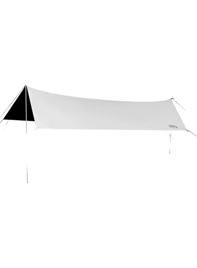 JD.com Jingzao Square Vinyl Canopy, Outdoor Camping Tarp Tent, Picnic Sunshade, Sun Protection Awning - Image 2