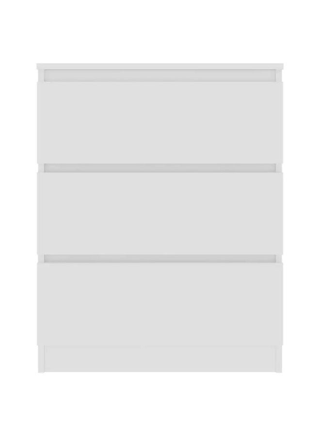 vidaxl vidaXL Sideboard White 60x35x76 cm Engineered Wood  - Image 2