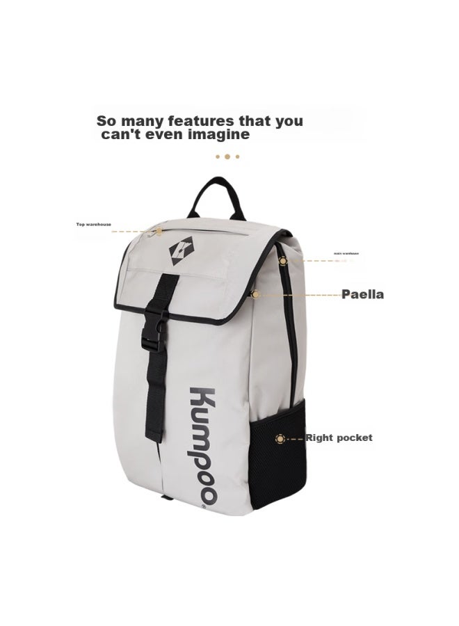 Kumpoo Badminton Bag With Separate Shoe Compartment, Multi-compartment Storage, Dual Zipper, Multifunctional Backpack, Shoulder Bag Kbr-001 - Image 3
