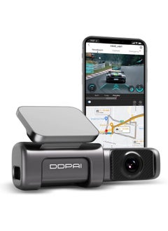 DDPAI 4K Dash Cam with 5G WiFi & GPS – 64GB Internal Storage, Sony IMX 415 Sensor, Stunning Night Vision, G-Sensor, and AR Technology for Ultimate Road Safety