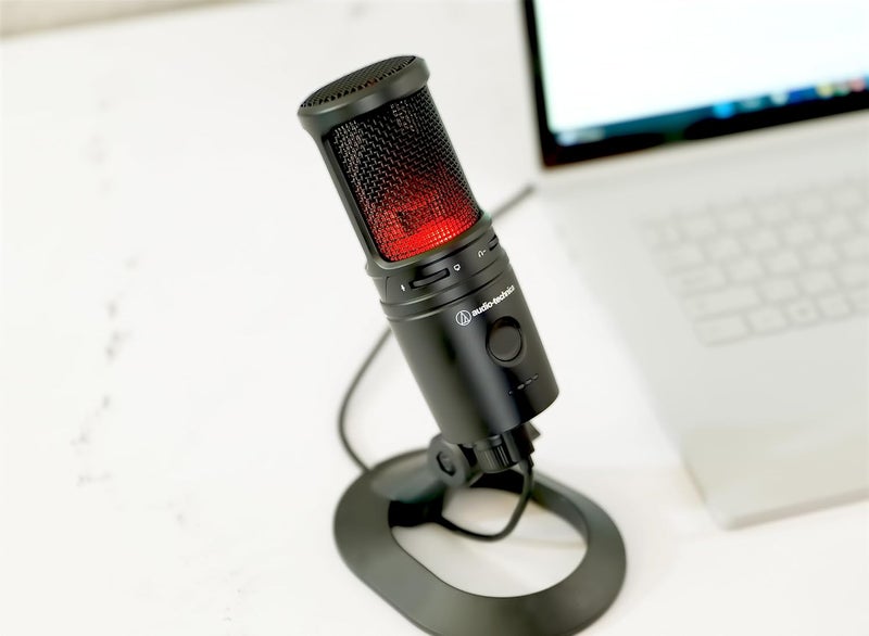 Audio-Technica AT2020USBXP USB Condenser Microphone with DSP, Black - Image 4