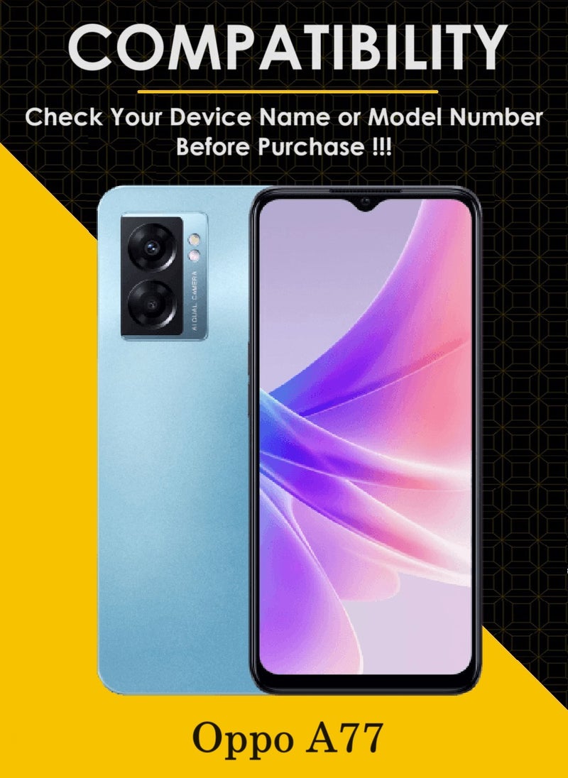 AINA Tempered Glass Screen Protector 5D Designed For Oppo A77 Full Glue Edge to Edge Full Screen Coverage And Bubble Free - Image 3