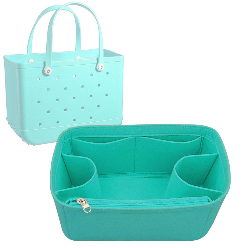 Lckaey Beach Bag Organizer Accessories for bogg bag medium Storage Bag for Bogg Bag Organizing bogg divider 3018greenM - Image 2