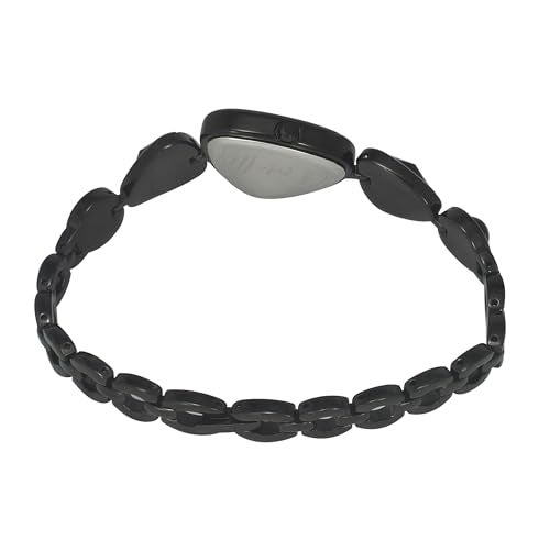 TIMEX ساعة TIMEX Fria التناظرية للنساء مع قرص مثلث أسود وسوار نحاسي أسود مقاوم للماء - TWEL17701 - Image 3