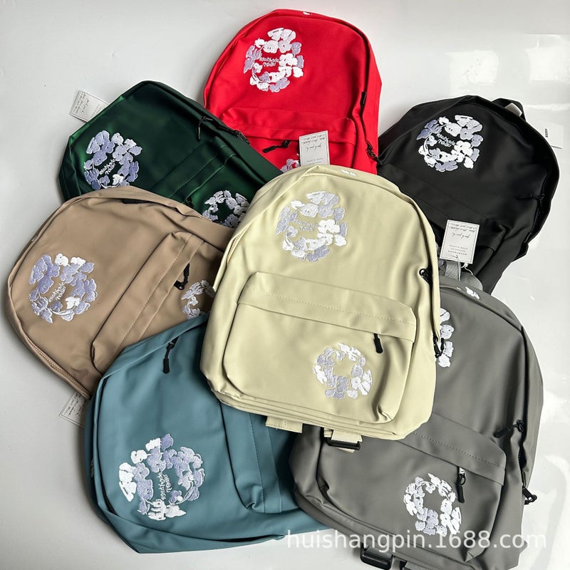 2025 Unisex Casual Embroidered Backpack - Image 2