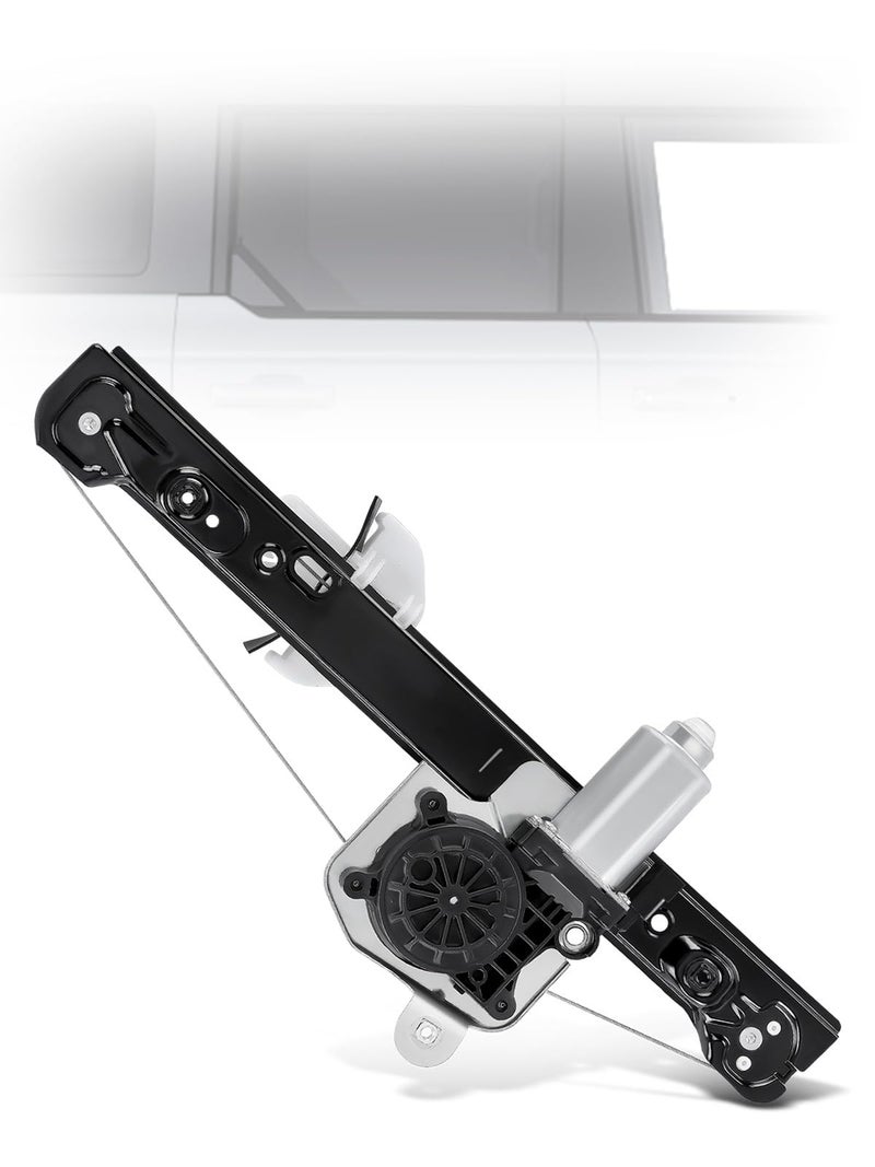 YHTAUTO Rear Passenger Side Power Window Regulator with 2Pin Motor Assembly for Ford Focus 20002007 SedanWagonHatchback - Image 2