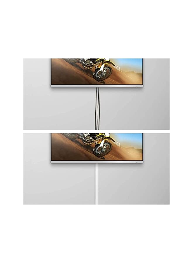 PROMASS promass Electrical PVC Floor Trunking with Sticker Arc Trunking (White & Grey) (10 X 25MM Width-16mm, White)  - Image 3