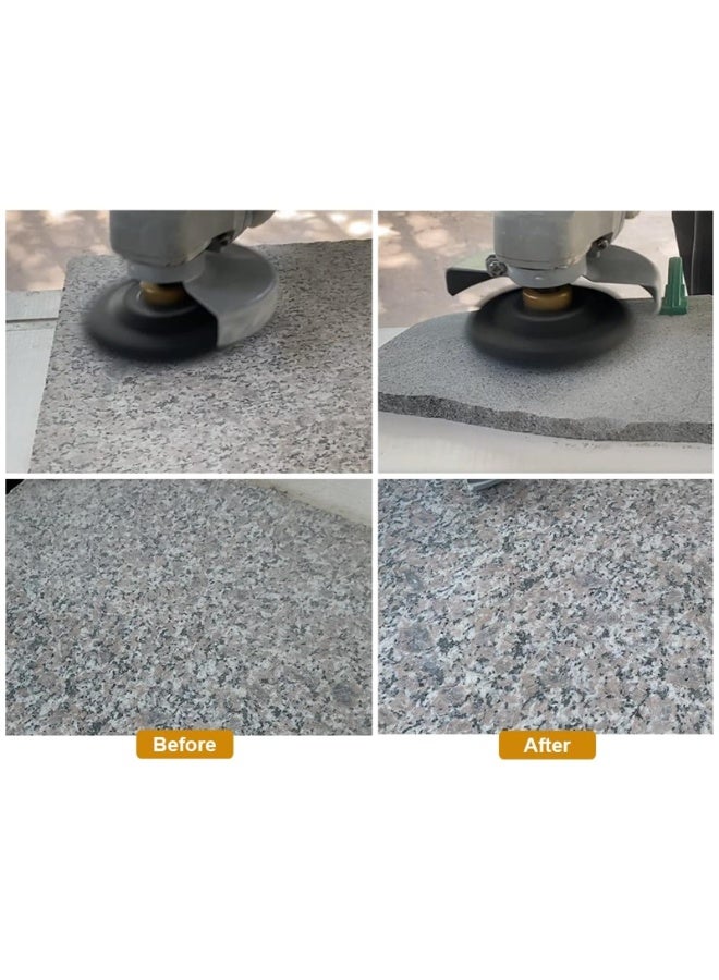 Dry Diamond Polishing Pads Pieces for Granite Marble Stone Sanding Disc Grinding Pads?Backer Pad Granite Polishing Kit Marble Polishing Kit(4INCH)  - Image 3