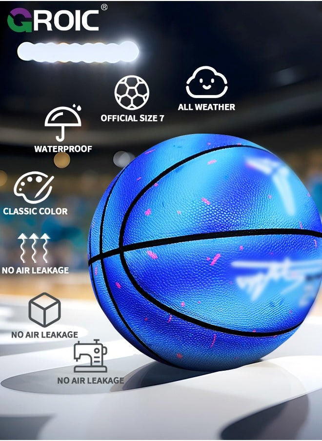 GROIC Kobe No.24 Basketball 29.5" Standard Offical Size 7 Indoor Outdoor Basketball Pu Leather Game Basketball,Game Training Universal Basketball,Outdoor Sports Goods  - Image 3