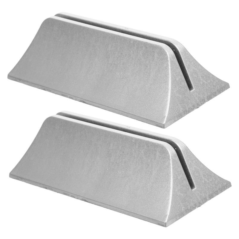 Black Desk Divider Clamp 2 Pack Plastic Partition Office Baffle Support Easy Install - Image 2