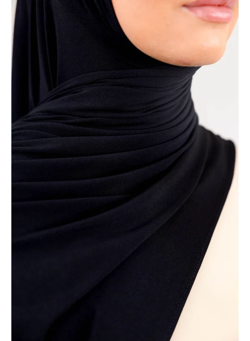 اوفيليا حجاب أوفيليا فيلا جيرسي للنساء (٦ قطع في العبوة) - ألوان متنوعة - طقم حجاب يومي ناعم، مطاطي، يسمح بمرور الهواء، مانع للانزلاق