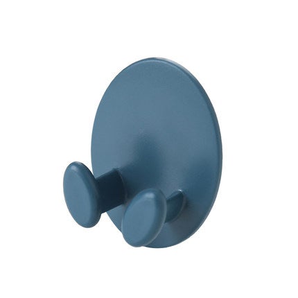 Adhesive Wall Hook for Cable Storage Blue 