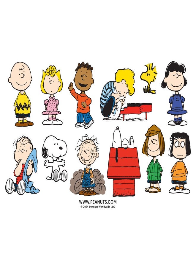 RoseArt Peanuts Jigsaw Puzzle Set – 12 Individually Shaped Mini Puzzles Featuring Beloved Characters | Includes Bonus Poster – Adult & Family Fun - Image 3