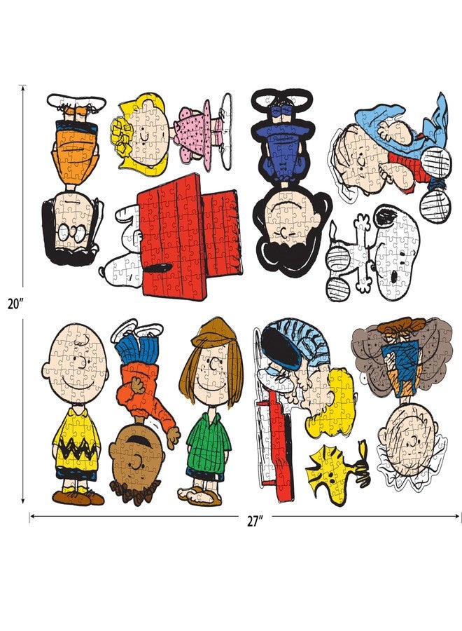RoseArt Peanuts Jigsaw Puzzle Set – 12 Individually Shaped Mini Puzzles Featuring Beloved Characters | Includes Bonus Poster – Adult & Family Fun - Image 4
