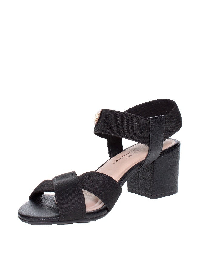 MODARE Mid Heels Sandals for Women – Sling Back Heel Sandals for Girls with Ankle Strap - Image 5