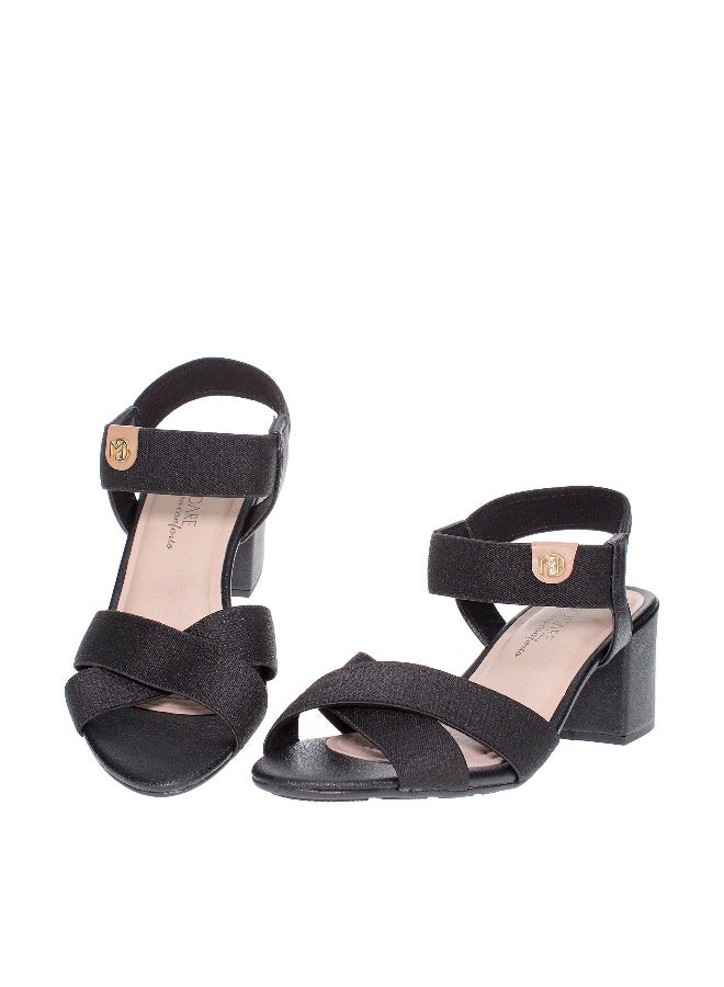 MODARE Mid Heels Sandals for Women – Sling Back Heel Sandals for Girls with Ankle Strap - Image 4