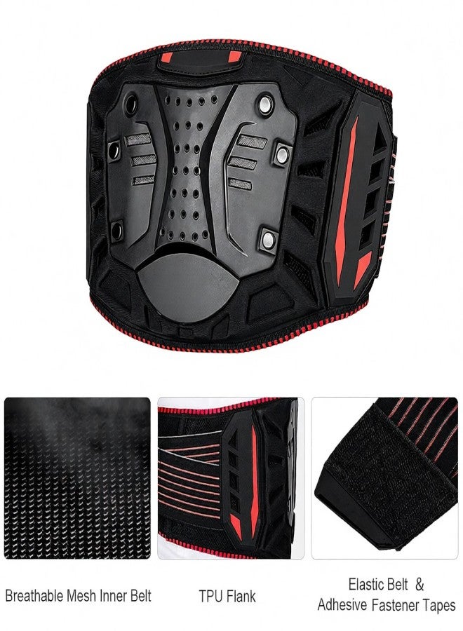 Sulaite Motorcycle Waist Belt Riding Guard Belt Back Brace Sports Gear - Image 5