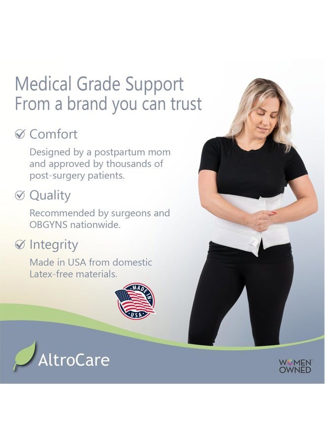 altrocare 3 Panel, 9" high Postpartum Abdominal Binder, Stretches to fit 30" to 45" - Image 3