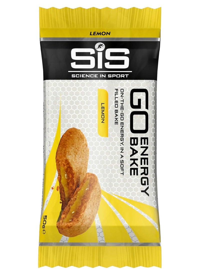 SIS GO Energy Bake, On-The-Go Energy, In a Soft Filled Bake, 30 g Carbohydrate,10G Fructose,Trusted Quality Since 1992- Lemon  - Image 2