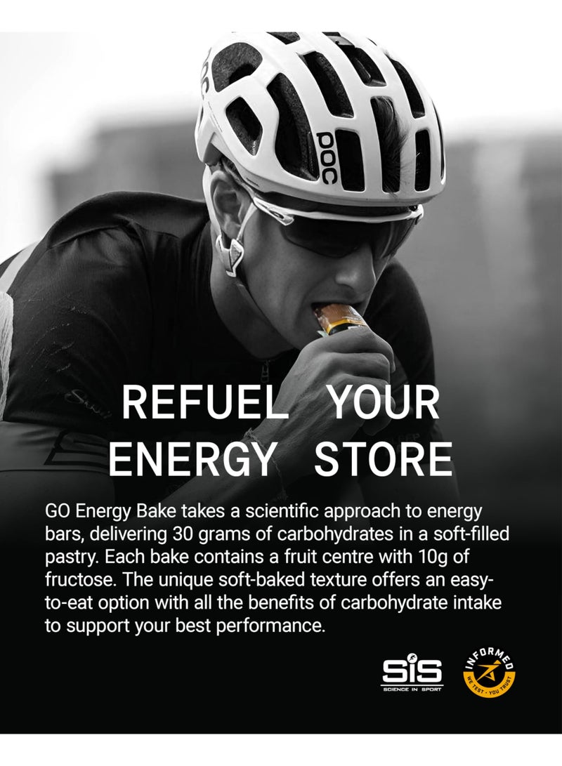 SIS GO Energy Bakes | 2 to 1  Ratio | 30g Carbohydrates | 10g Fructose | Soft Filled Energy Snack | Lemon Flavour | 12 Pack - Image 4