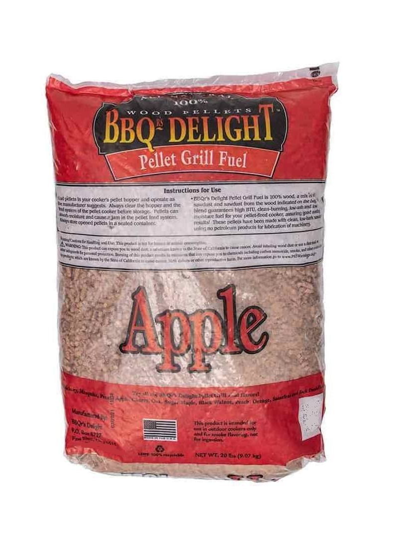 باربكيو آرز ديلايت Wood Pellet Grill وقود أبل 9 كجمخشب بيليه بنكهة التفاح 9 كجم - Image 2