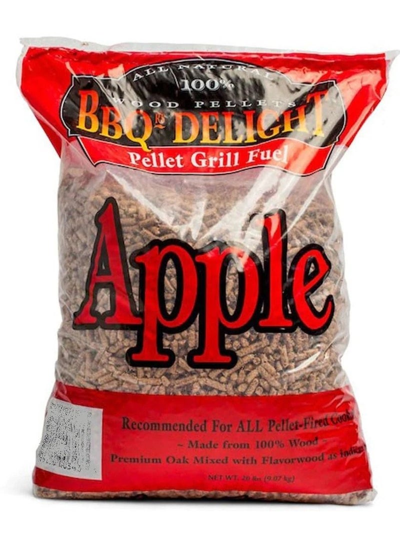 باربكيو آرز ديلايت Wood Pellet Grill وقود أبل 9 كجمخشب بيليه بنكهة التفاح 9 كجم - Image 1