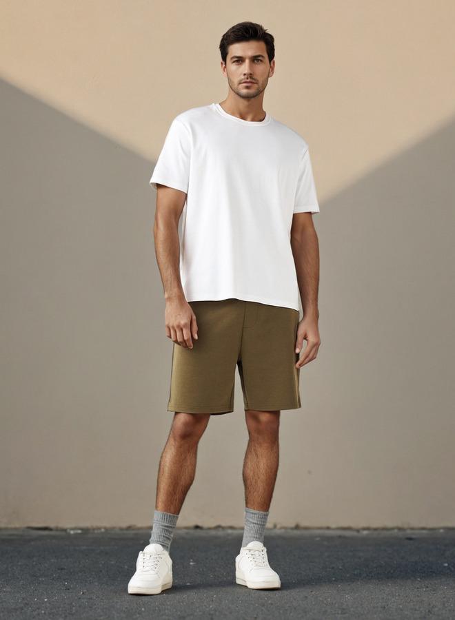 سبلاش فيڤ تي شيرت بياقة دائرية بقصة مريحة - Image 2