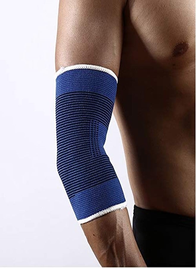 GymWar Elbow Support Guard Pain Relief for Gym and Physical Activities 1 Pair Elbow Support - Image 1