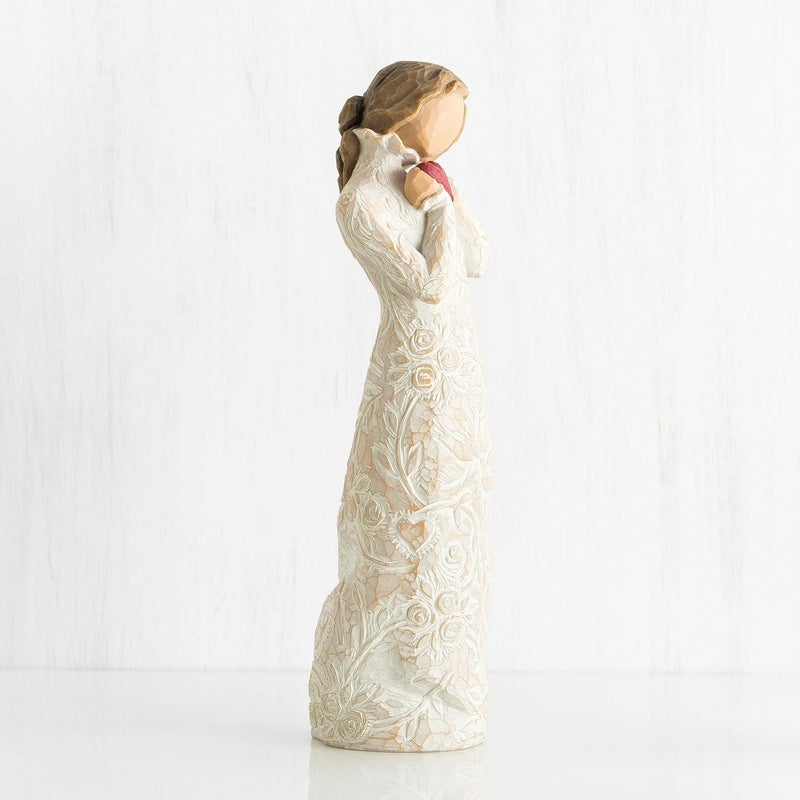 Willow Tree Je T'Aime (I Love You) Sculpted Hand-Painted Figure - Expression of Love and Caring - Image 5