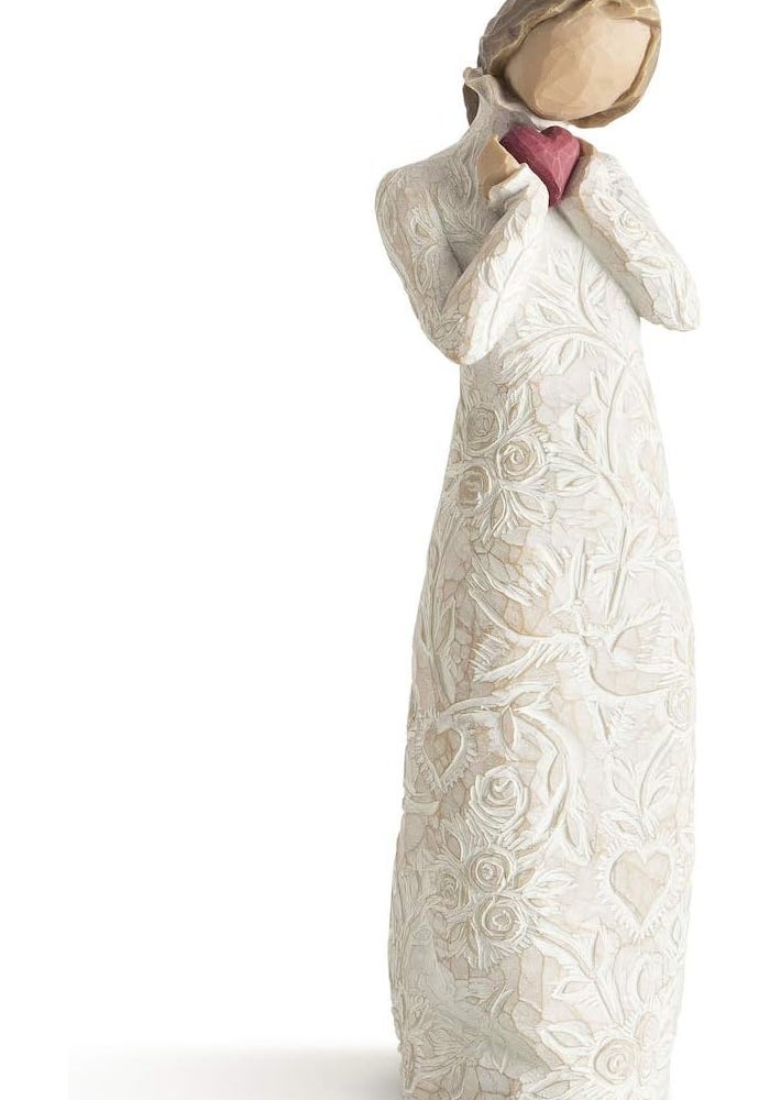 Willow Tree Je T'Aime (I Love You) Sculpted Hand-Painted Figure - Expression of Love and Caring - Image 1