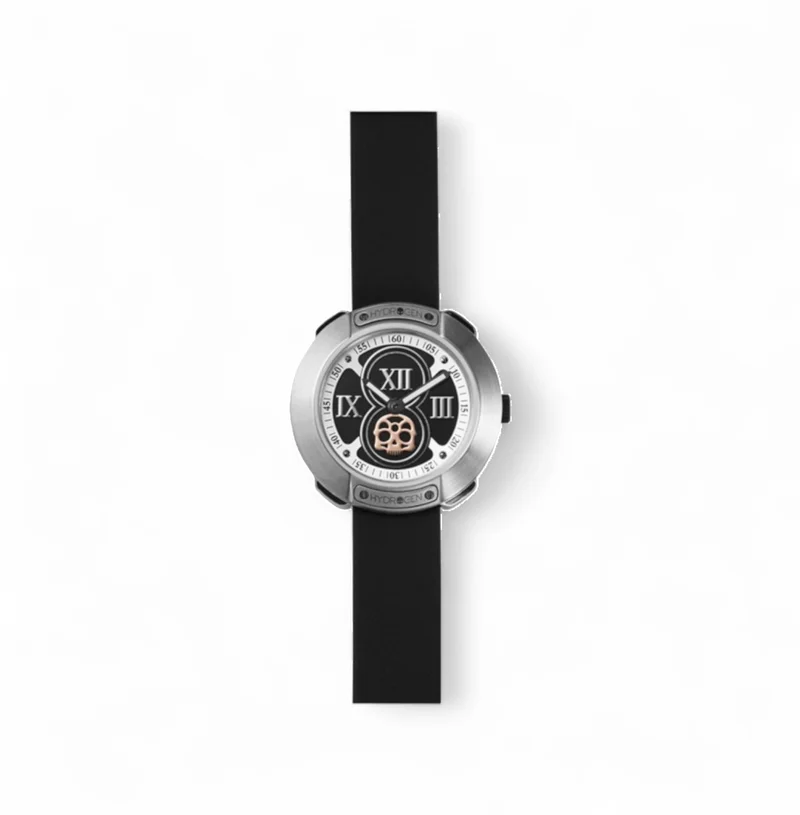 Hydrogren Vista Roman Silver-Black Watch