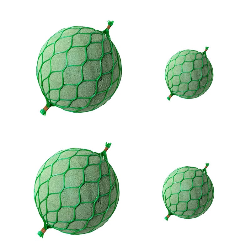 Just Flowers Wet and Dry Floral Foam Blocks Flower Arrangement Kit for Fresh or Artificial Flowers (Green, 9"L x 3"W x 4"H) Sponge for Flower Decoration (Pack of 2Pc Each Sphere 75MM & 120MM) - Image 5