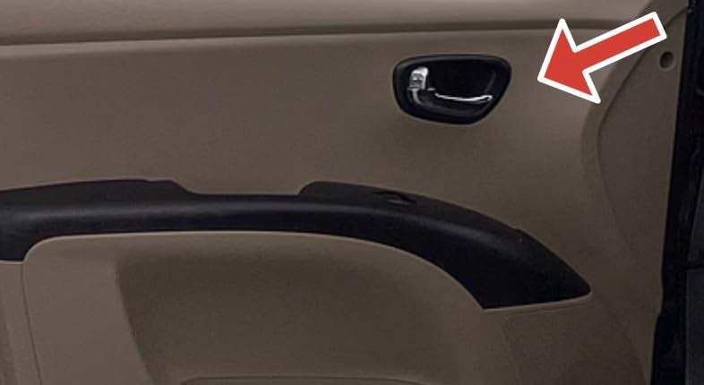 Auto-Ex قفل مقبض الباب الداخلي RC متوافق/بديل لـ i10 (2007 إلى 2013) الجانب الأيسر أو جانب الراكب - Image 3