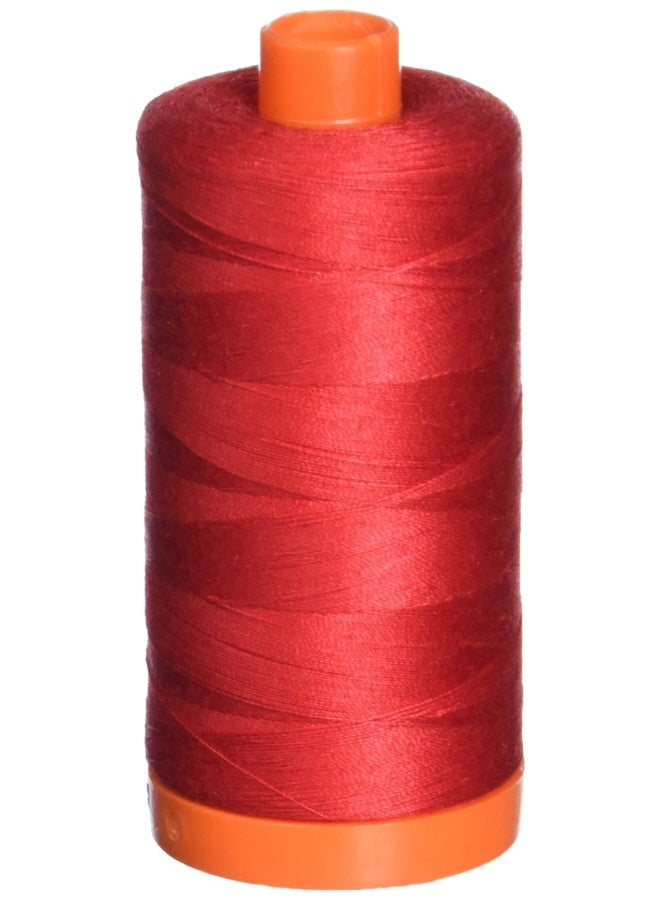 Aurifil 50wt Mako Cotton Thread 1 422 yards - Red A1050-2250 - Image 1