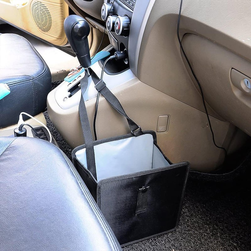 Foldable Car Trash Bin - Waterproof, Large Capacity, Oxford Cloth - Image 2